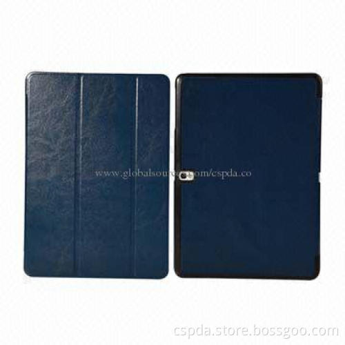 Latest 3-folding Slim PU Case for Samsung Galaxy Note Pro 12.2, with PC Hard Case Inside